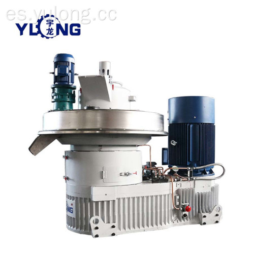 Máquina de prensado de pellets YULONG XGJ560 de aserrín de madera para vender
